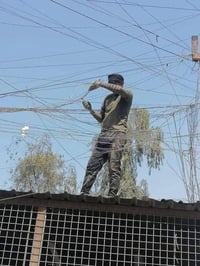 تنظيف مولدات • ترتيب وايرات • بدون مقابل