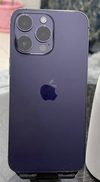 عندي آيفون 14 برو ماكس لون بنفسجي اول منزل اخذته على أيدي نضافة فول آخ...
