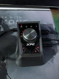 سماعة xpg emix h30 تجي وية مضخم الصوت مالها والستاند كاملة  مواصفاتها ...