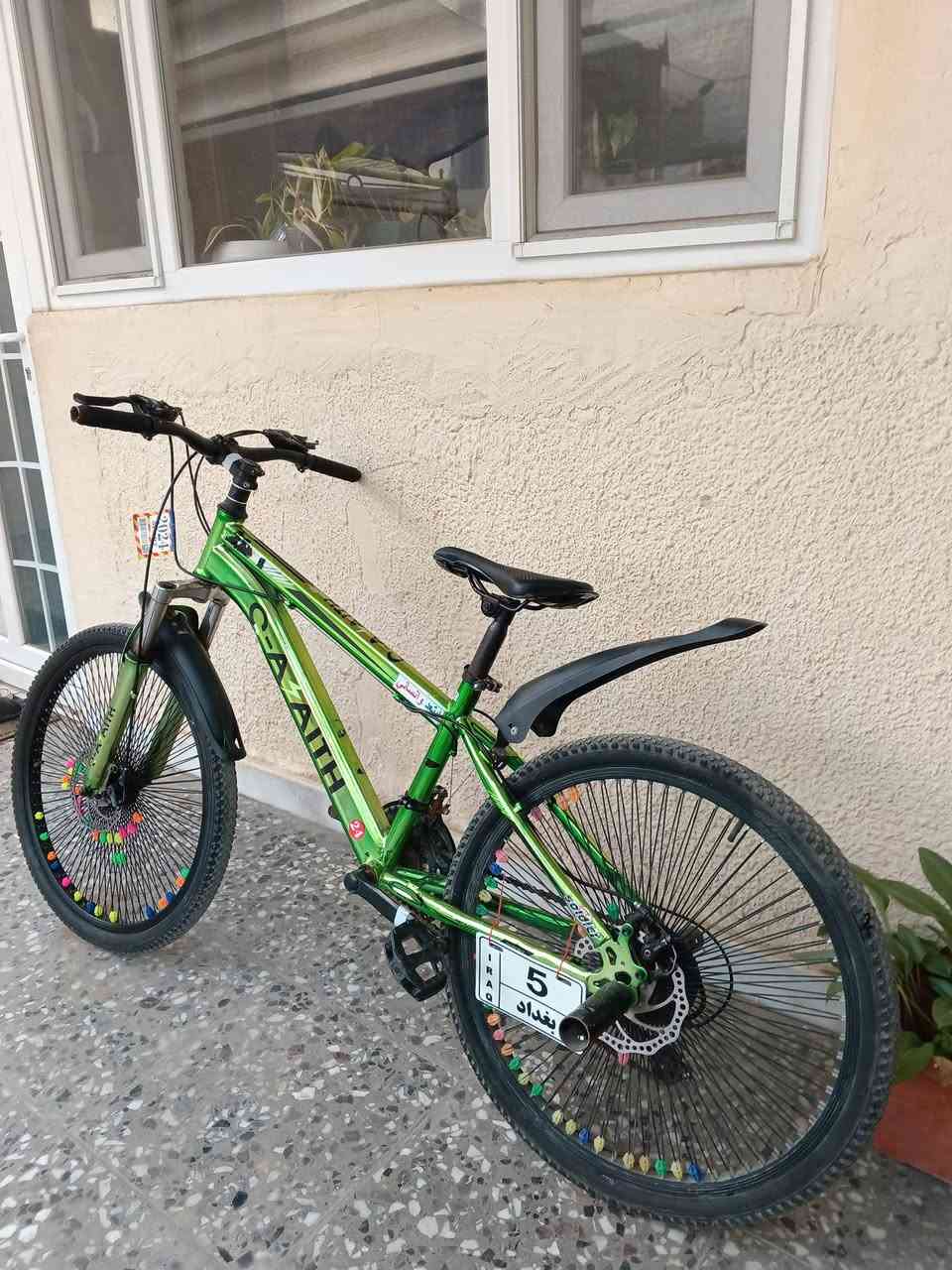 السلام عليكم بايسكل للبيع
السعر75وبي مجال النمر خربانه
الرقم للاستفسار:***********
