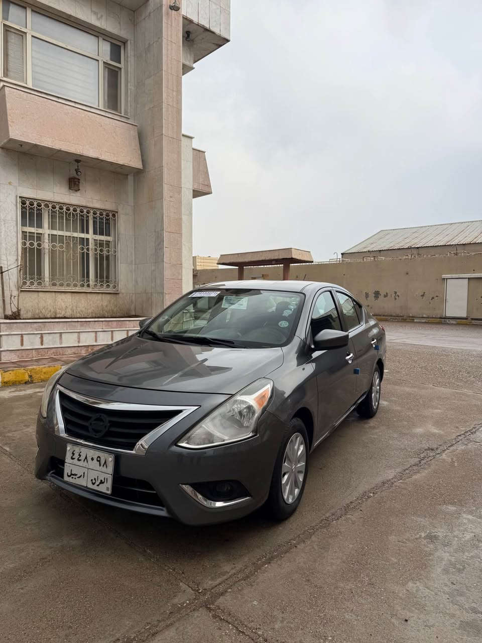 نيسان فيرسا وارد امريكي موديل 2017 SV صبغ قباغ صندوق جملغ بدون دواخل بدون يرباگ كئر محرك كل شرت تحويل غرامات كل شرت سعر 98 مجال رقم ***********📞 أربيل, العراق
