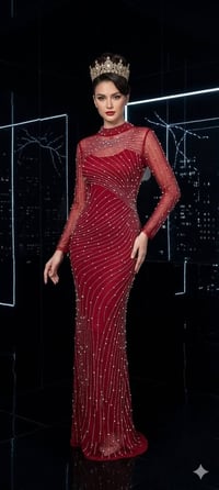 فستان ترند • مقاس ٣٨-٤٢ • مطاط