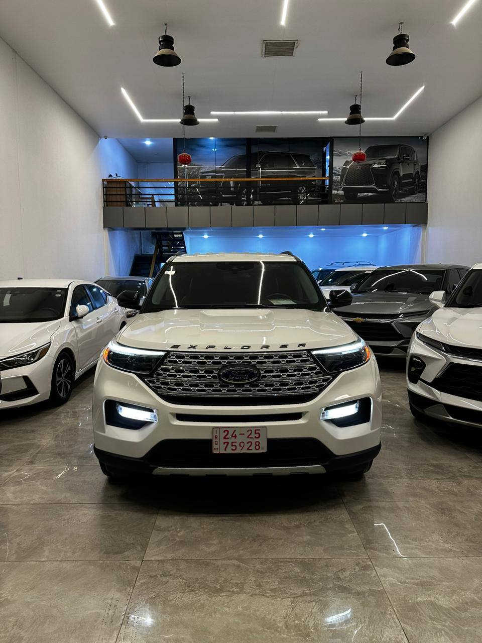 النوع : فورد اكسبلورر XLT

الموديل : 2023

اللون :ابيض 

 العداد : 32  الف مايل 

السعر : 260 ورقه $

الضرر : كما موضح في الصور بدون صبغ بدون تبديل
بدون رقم تترقم محافظات الإقليم 

المواصفات : XLT AWD
فور ويل 
بصمة
بصمات ابواب 
شاشه سوني لمس
ستيرن تدفئة 
كراسي تدفئة 
كراسي امامي كهربائي 
كراسي جلد 
صندوق كهربائي 
حساسات خلفية
لد امامي وخلفي
تشغيل عن بعد
بصمة ترحيب 
بلاجيكتور
تبريد خلفي
عدد المقاعد (7) راكب
رادار  امامي وخلفي
كاميرة خلفية
كشافات
اوتو ستوب
دبل صالنصه
ويل كب 20 
محرك 4 سلندر توربو 

العنوان : كركوك شارع المعارض
معرض العدل لتجارة السيارات الحديثه 
للاستفسار الاتصال على 👇
***********
***********
***********
