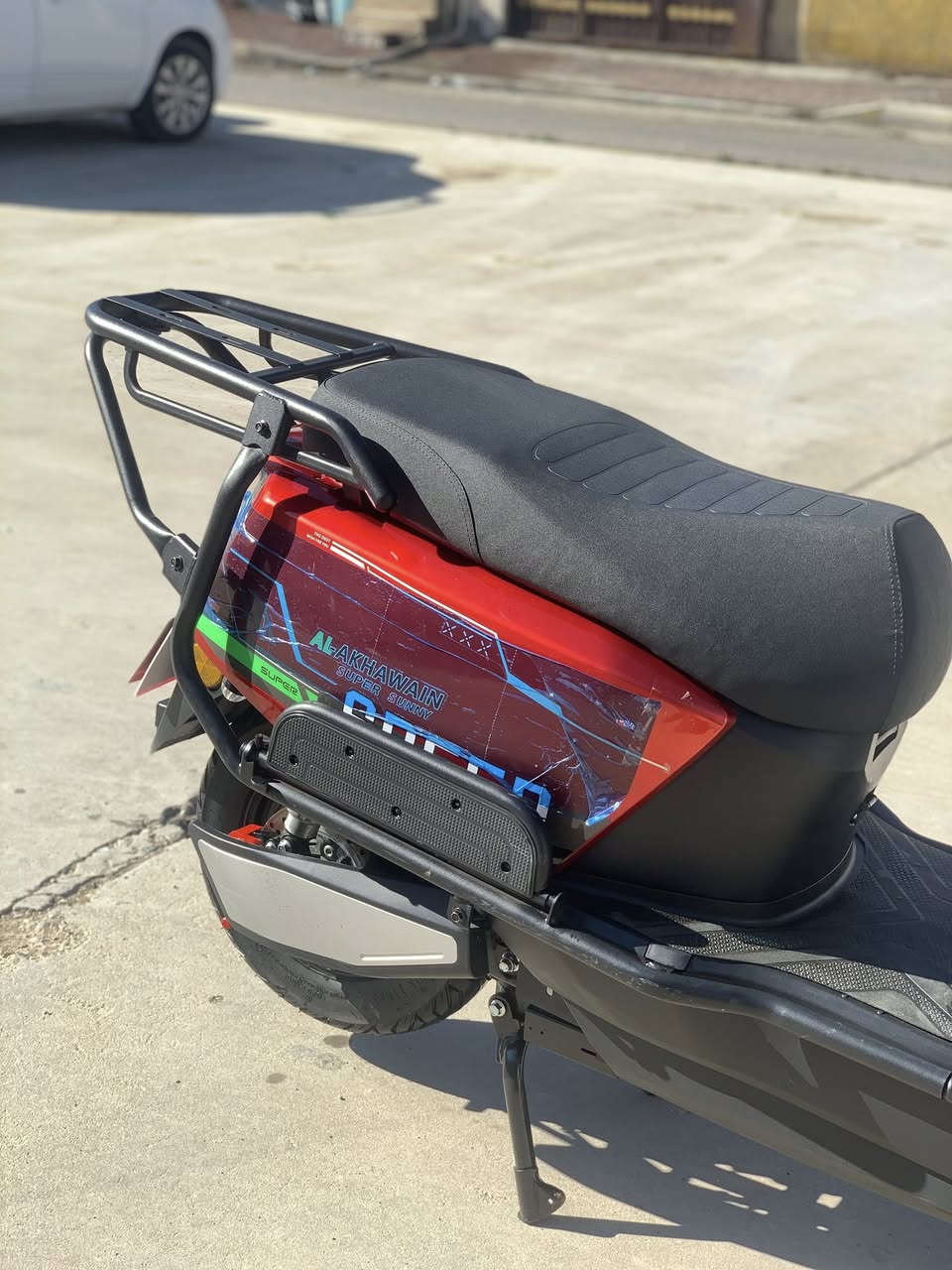 السلام عليكم
ماطور شحن للبيع
موديل 2025
ماطور جديد لوك شخط مابي 
مستخدم 3 أشهر
6 بطاريات اكبار 
استخدام قليل حيل…   (من البيت للدوام)
فول نظافة 

السعر : 750وبي مجال للشراي 

العنوان: الرمادي حي البكر قرب النادي الملكي 

للاستفسار اتصل وتدلل⬅️  ***********
