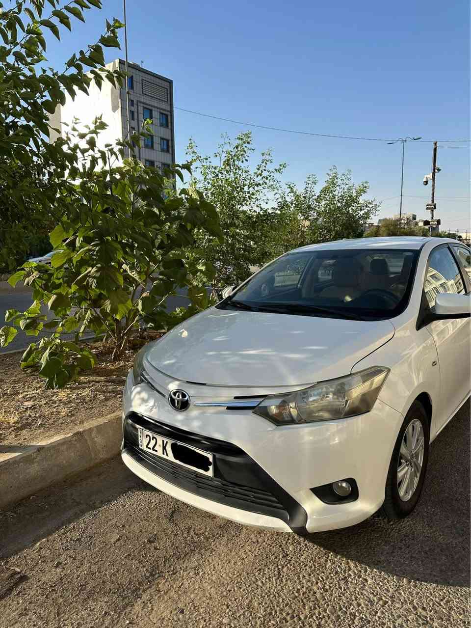 تویوتا یارس مودیل 2014 
شەریکەی جیهان مەکینە گەورەی 1.5 
سەنەوی نویە هاتا 2030 
هەتا بلی سەیارەیکی خاوین و جاهیزە  هەموو شتیکی بە شەرت 
سەیارەکە بی سبوخە 
تەنها 3 شوینی بجوکی PDR 
70 هەزار خرامەی لەسەر 
سعری 112 
*********** 
*********** أربيل, العراق
