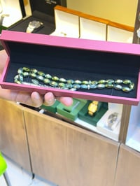 سبحة حجر صيني • خيط مقاوم • توصيل مجاني القاسم