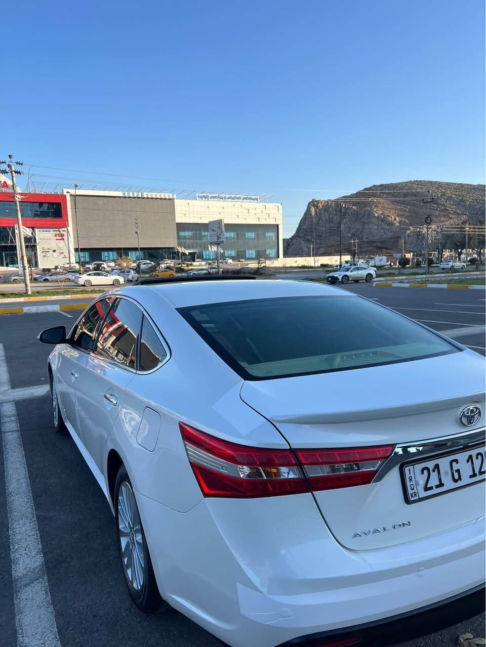 ﷽
‏Toyota avalon 
مۆدیل : 2013
مواسەفات: LIMITED برمی دوو حاسە
ماوەی رۆیشتن: (83)هەزار کیلۆمەتر رۆشتوە بەشەرت حەقیقی
(بێ بۆیاخ بێ شوخوت بێ سارد نمونەیە لە جوانی )
چوارتایەی Toyo لۆکی لەسەرە 
سایارەکە بە ناو خۆمە رەقەم و ژینگ و رێگەوبانی تازەیە
سەیارەکە هەموو گیانی بەشەرتی سفر سفرە 📦✅
نرخ (248)$ معامەلە
‎0751 011 9421   .. ژمارە موبايل
  
شوێین : رانیە_سلیمانی
  تکايە گەر موشتەری نیت تێل مەکە 
لەگەڵ رێز... رانية, السليمانية
