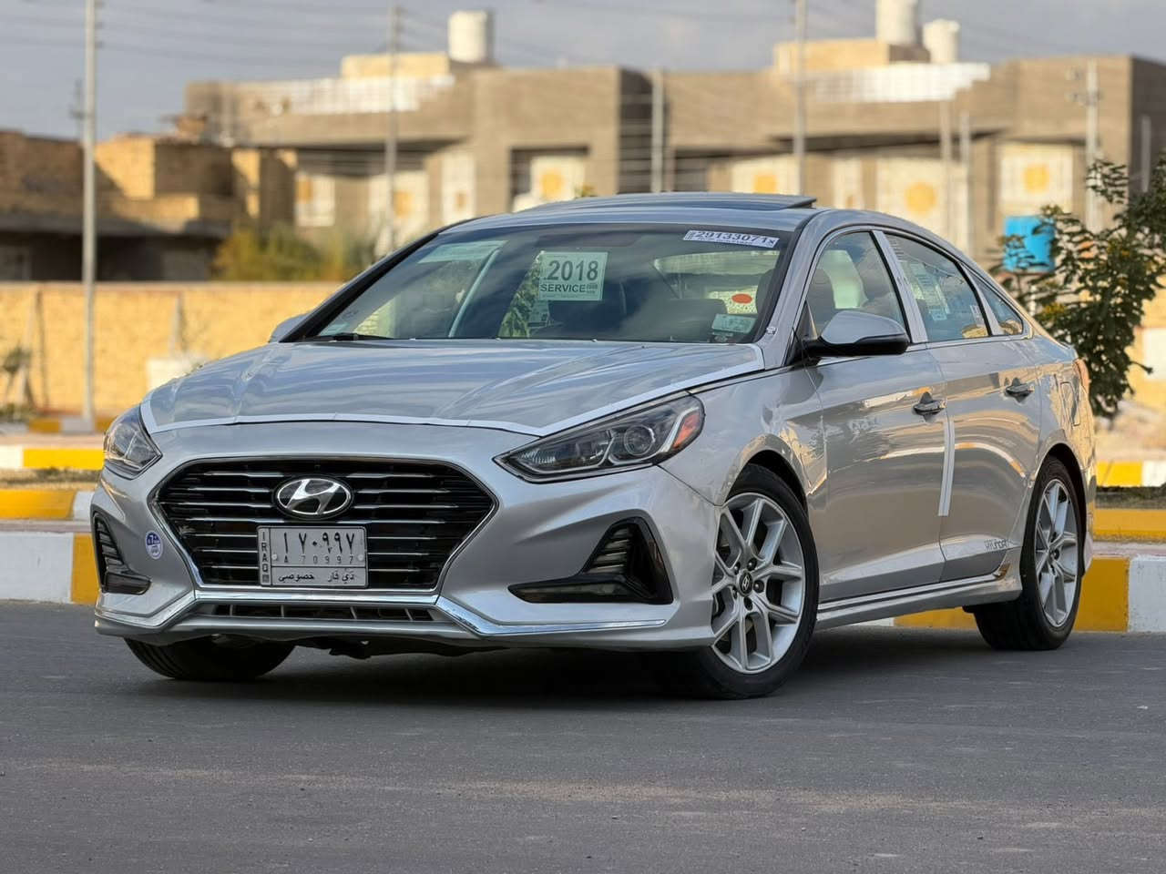 للبيع سوناتا موديل 2018 وارد امريكي 
ضرر جاملغ وبنيد تبديل فول مواصفات 
الاخير 1/1 بصمه تشغيل فتحه سلايت 
اشاير بالمري كشن جلد كهربائي لايت 
زنون ويل كروم السياره جاهزه الاخير
مكينه كير حداده تبريد تدافئه وجديده
المكان ذي قار مركز السعر 125 وبيه مجال
الاستفسار***********
