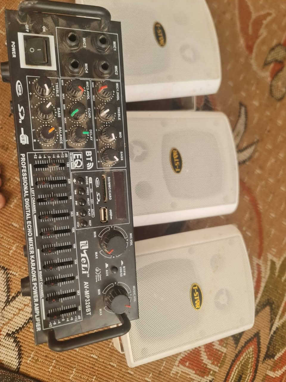 سستم صوت جداري للمساجد او المطاعم او الكوفيات او الماركتات. السعر ٢٠٠ الف علما ماخذة ب٤٠٠ الف


**إذا كنت صاحب هذا الإعلان وتريد حذفه لأي سبب، رجاءا أرسل رسالة إلى الدعم الفني**