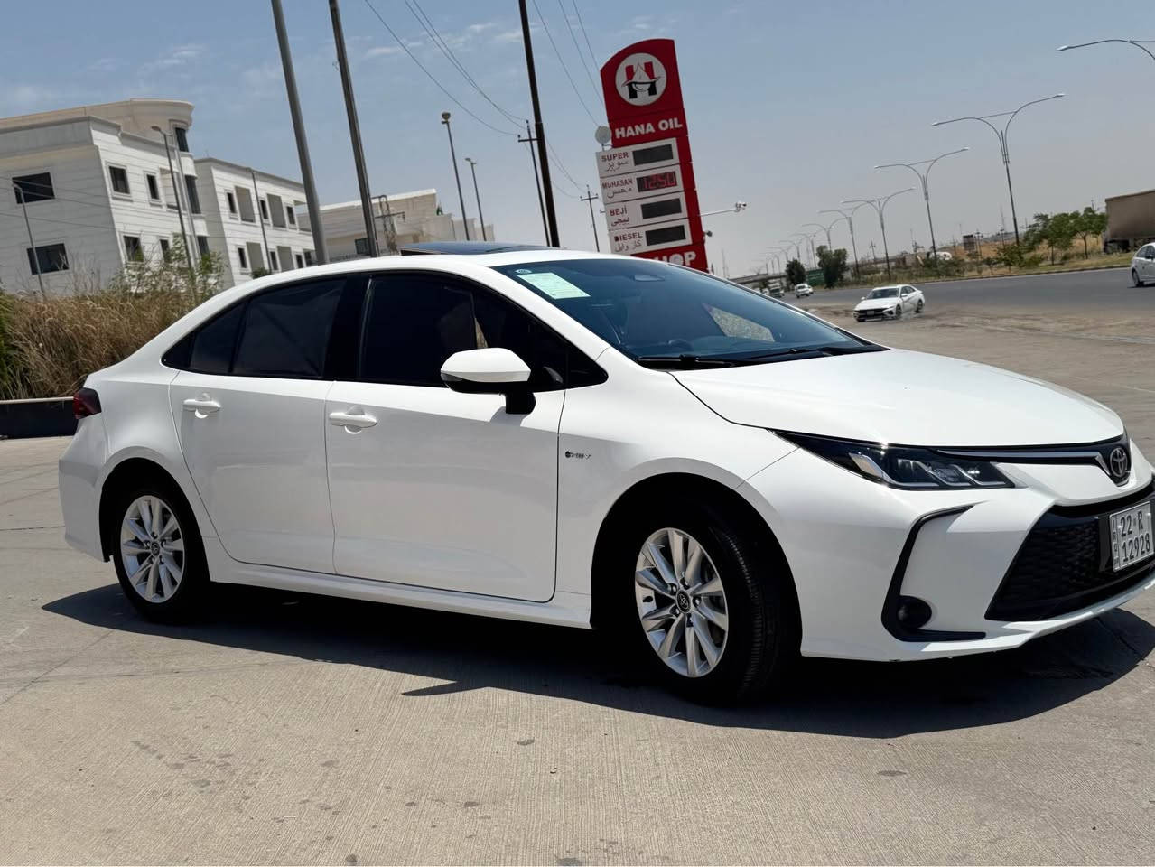 Corolla hev 2024 
سعر 157 
ماشي ١٧ الف كيلومتر
سيارة مكفول من تعديل و صبغ 
كلشي بشرط دعاميه للدعاميه باقي على وضع شركة
شرط تحويل 
عنوان كركوك
*********** كركوك, العراق
