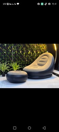 كرسي نفخ • أثاث منزلي