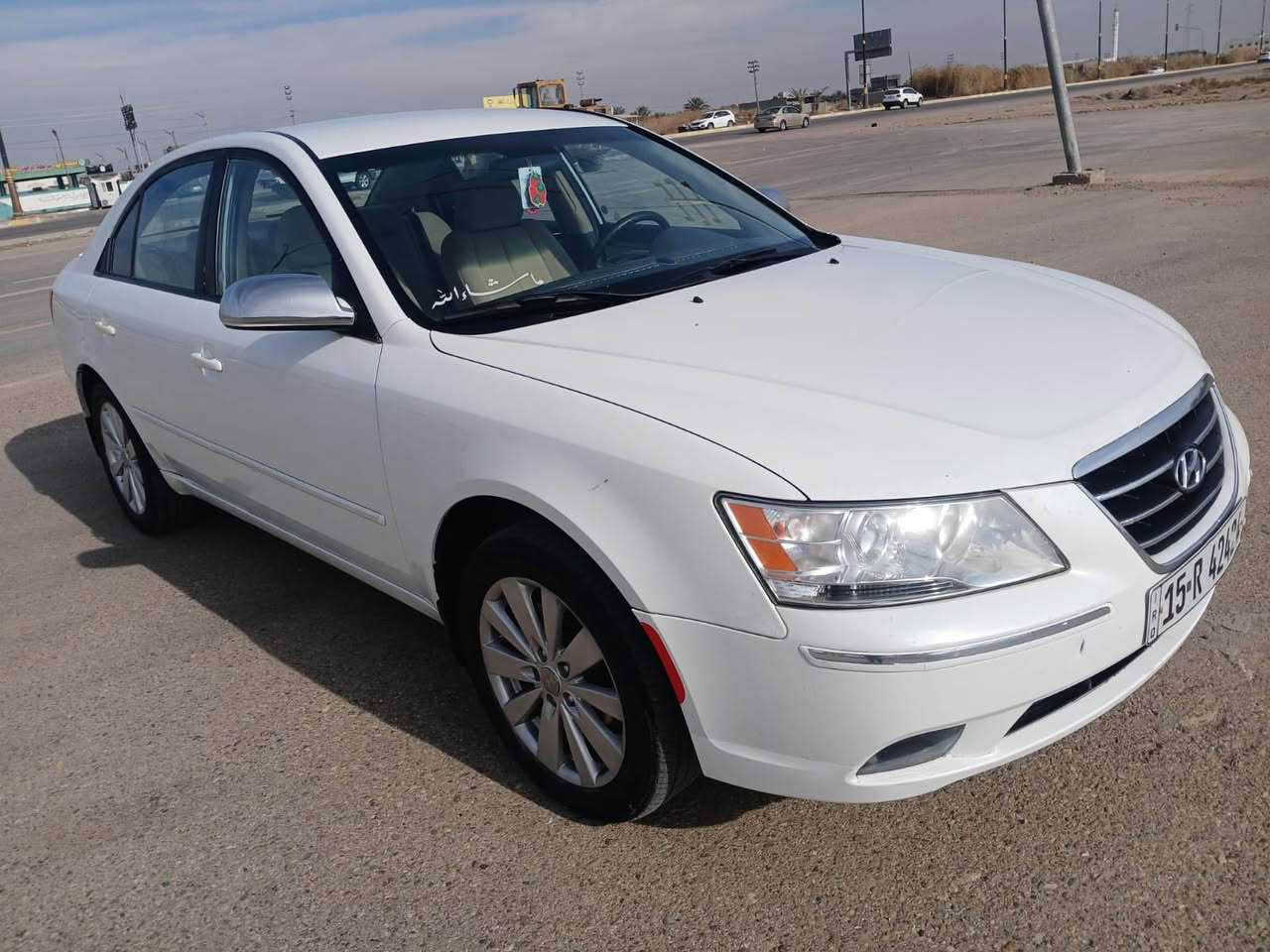 سلام عليكم سوناته 2009 امريكي رقم انبار انكليزي محرك 2400  صدر تبريد جاهز مكفولة من صبغ فقط بيها كصت القماره مرشوشه اثر تكشير ولباقي مكفول ليبل واحد تبريد  تدفئه شغال السعر 120 للتصال ***********
