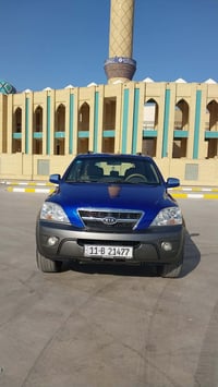 سورنتو موديل 2009 خليجي بيه صبغ جاملغ جهة السايق فقط موضح بالسونار وبا...