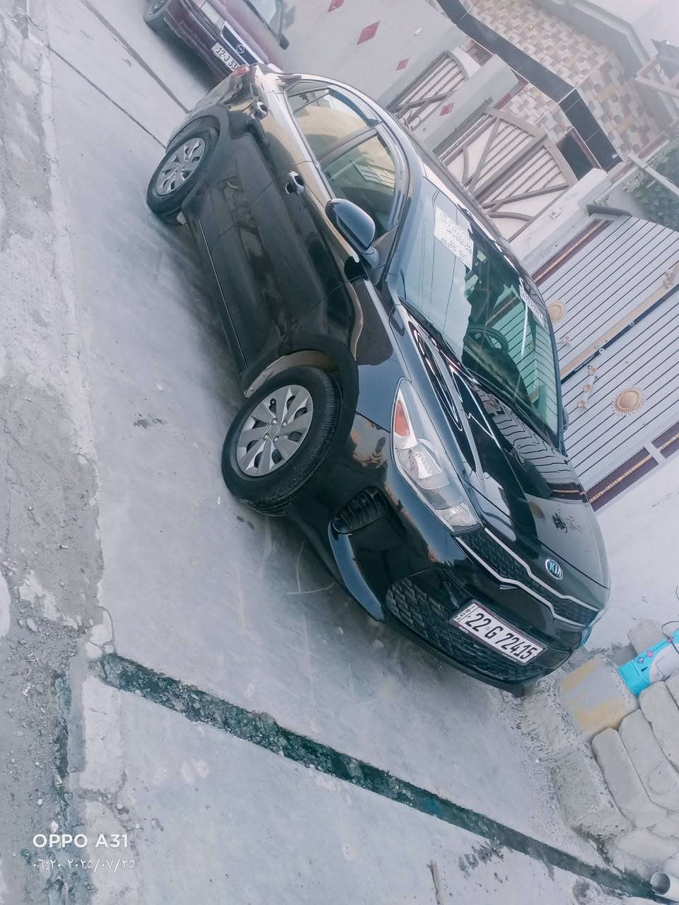 السلام عليكم 
للبيع للبيع للبيع اخوان   كلشي موجود بالسوق ورزق على الله 
سيارة كيا ريو 2020
اسود اللون 
سعرها 138
صبع باب السائق مع باب النفر ربع فقط 
بدون دواخل 
تحكم جهتين 
حاكيا تلفون 
مانع انزلاق 
كير 8 نمر 
باتري جديد 

محرك 16 
ماشيا 70 ميل 
محرك دوش 8 نوزل 
تبريد شرط وا تدفئه 
كشن قماش 
شاشة اصلية ..
اربك بردة طاك وراجع اصلي 
طخم تاير جديد 
تواصل على الرقم ***********
