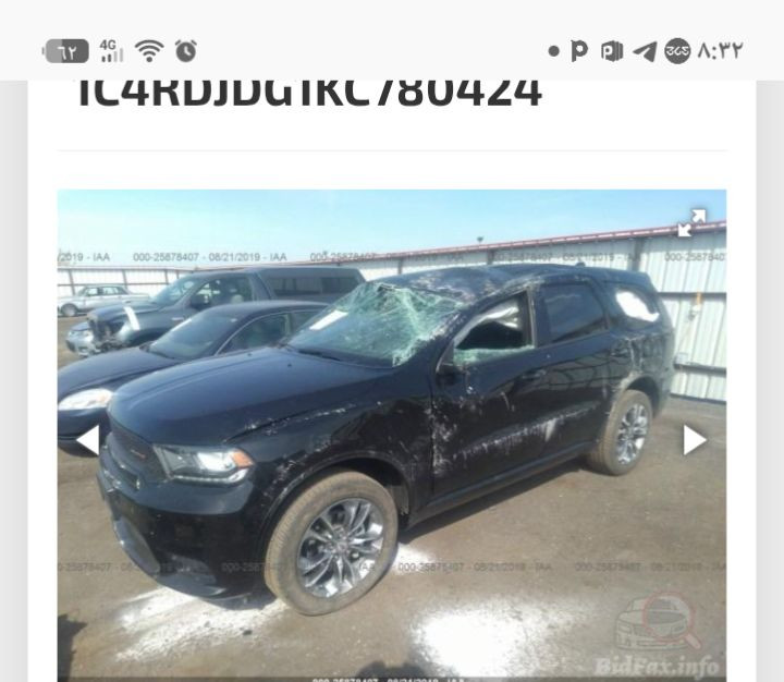 -

*للبيع او المراوس | Dodge Durango 2019 Limited*  

*المواصفات:*
- موديل 2019، فئة Limited 
- جاية حادث أمريكا - صور الحادث مرفقة بالمنشور، ضربة فقط الي من امريكا 
- ماشية 134,000 كم
- بيها أماكن صبغ ومعجون من التصلح، باقي البدي نظيف
- السيارة مامكفولة، تشغيل وامشي
- رقم نجف، بأسمي مباشرة - تحويل فوري
- مكان السيارة: النجف الأشرف

*السعر:* 165$ وبيها مجال للشراي الجاد

*للاستفسار:* ***********
