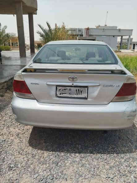 السلام عليكم
كامري 2006
خليجي .. 
محرك 4V.. 
كيرتوماتيك .. 
سنويه جديد ..
رقم باقي بس استلم رقم انگليزي .. 
رقم ممز .. رقم نينوى 817. 
سعرها 75$.. 
مكان السياره الشرقاط .. 
بدون صبغ ..
بيها تقحيل بالسقف
و بالصندوك .. 
*********** وتساب 
مكلف بالنشر ../ 
لا تبعث  طلب صداقه 
الطبات عندي مقبطه ادخل خاص
../ كل السيارات انزلها ستوري ../
