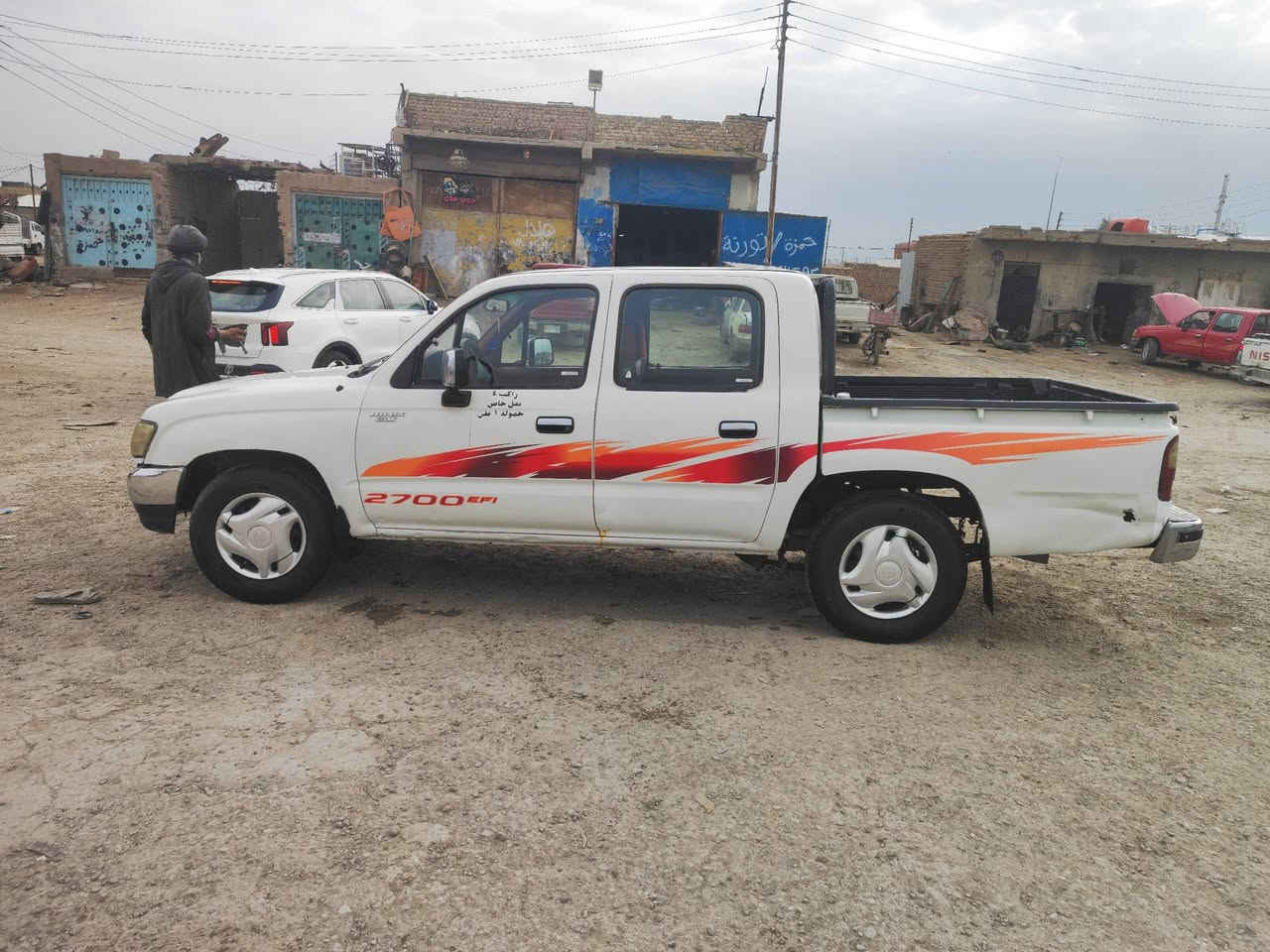 السلام عليكم 
بيكم موديل 2004للبيع 
رقمه قادسيه دولي  تحويل مباشر
تخم تاير  حداديه مكينه كير
جام كهرباء 
العنوان ذي قار قضاء الفجر 
غير متواجد ع النت 
الاتصال ***********
