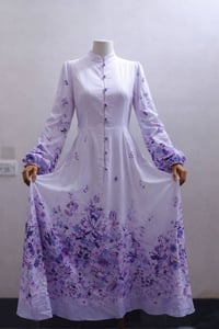 فستان • قماشة صيفي • مقاس ٤٠-٤٤