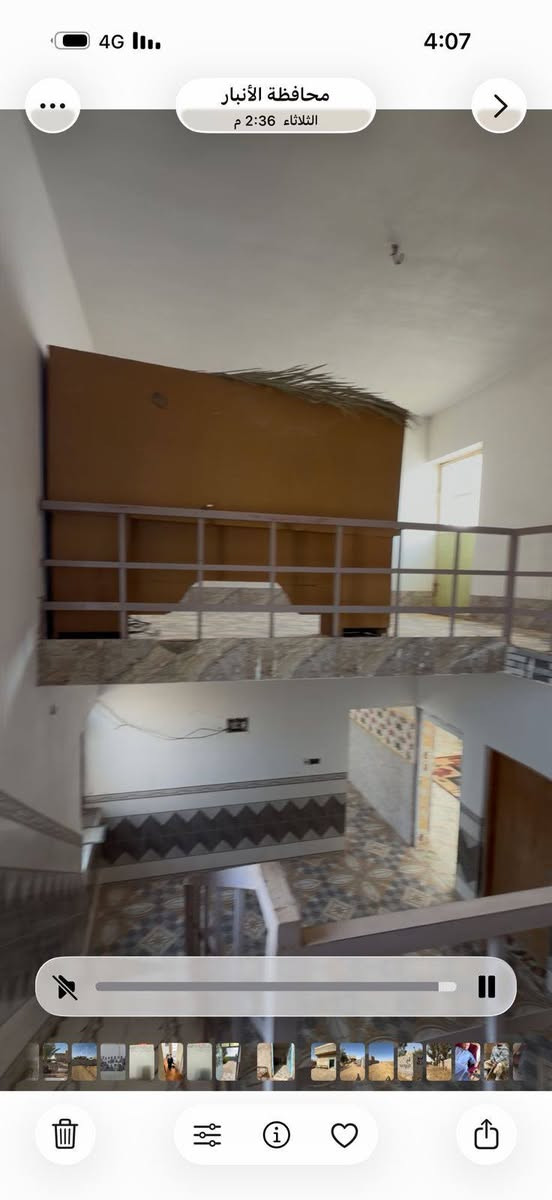 دار سكنية ركنية ( تجاوز ) للبيع في المعمورة قرب التوزيع الجديد وقريبة على معمل الطحين . مساحتها 700 متر . ماء وكهرباء موجودة على شارعين 30 متر و 15 متر . غرفتين نوم وديوانية كبيرة وصحيات ومطبخ . الراغبين بالشراء الأتصال بمكتب سعيد الدوسري للعقار . هيت شارع المعارض مقابل مسجد بيت الحمد . ***********
