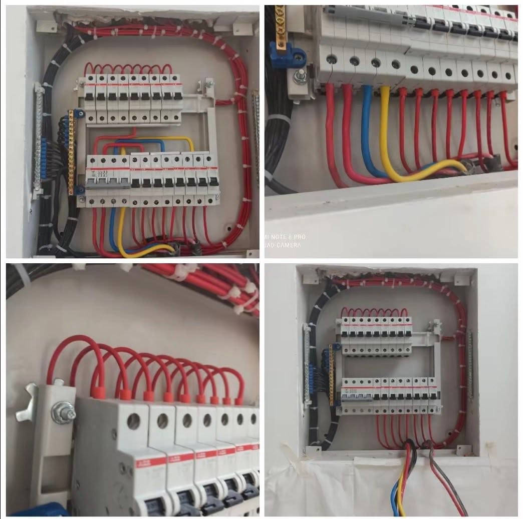تأسيس صح.. يعني راحة بال للمستقبل!🛠⚡️
من أهم مراحل بناء البيت هي التأسيسات الكهربائية الصحيحة قبل الصب. شغلنا يعتمد على التخطيط الهندسي وتوزيع الأنابيب بمسارات مدروسة تضمن سهولة سحب الأسلاك وحمايتها مستقبلاً شنو الي اتريده موجود شغل ظاهري دفن بواري للاستفسار اتصل (***********) متواجد وتساب هم

