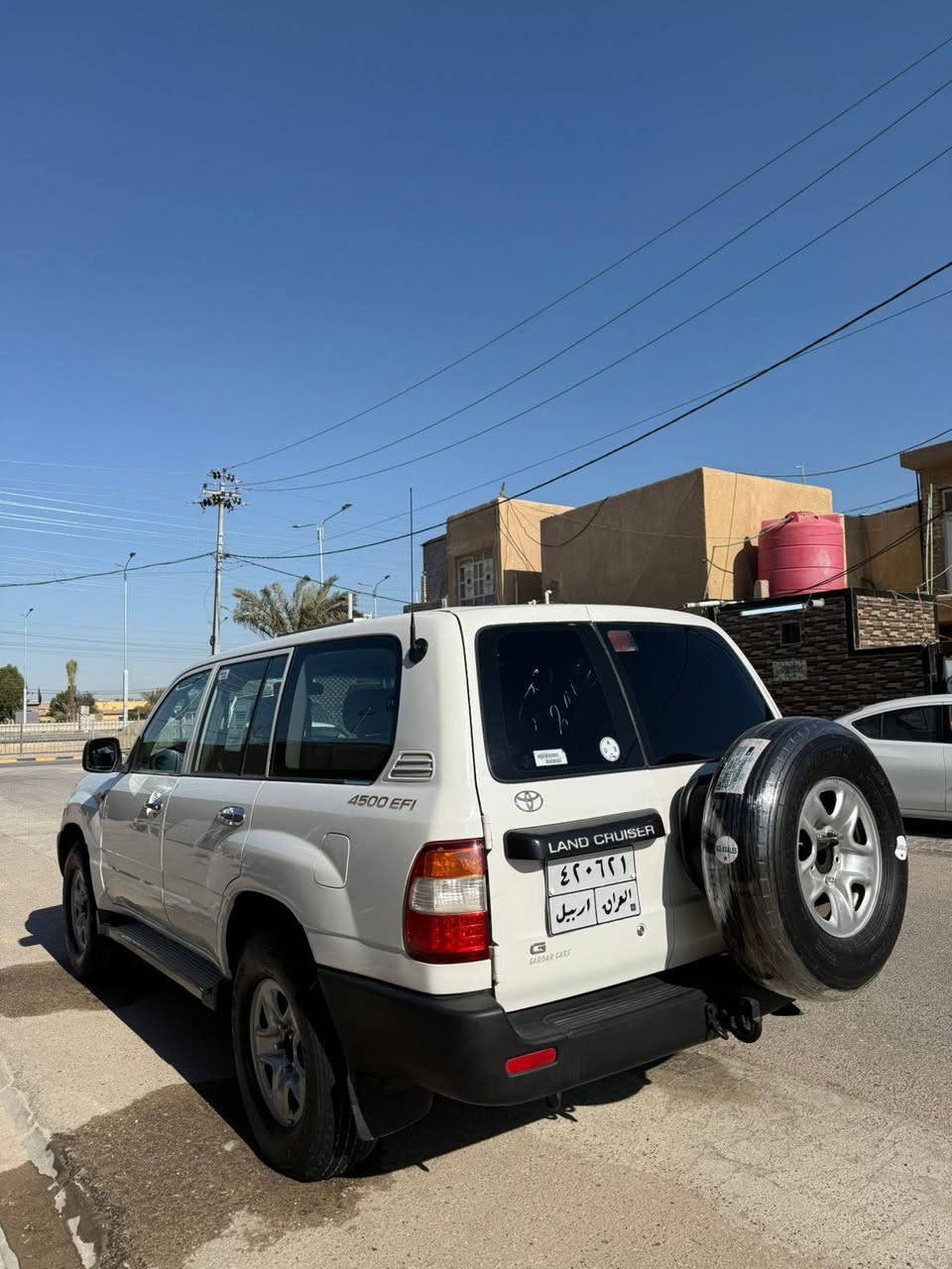 سلام عليكم للبيع لاندكروز 2005اصل رقم اربيل تريد وكاله تريد تحويل السعر 178
مكفوله كفاله عامه ماعد جاملغ صبغ امامي جاهزه ماعيزه برغي
فول السياره دبل سبير مكينه تابوت 
مكينه مشروطه لاتنقيص ولا تبخير
حداديه 100/100 ماعيزه برغي
تبريد تدفئه 
لايت شادله منضومه زنون ابو الضمان
تخم تاير بالون
دواخل السياره 100/100
مكان السياره النجف الاشرف
الاستفسار ***********
