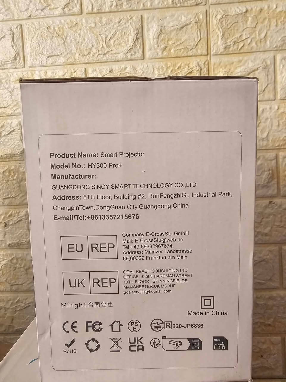 داتاشوو مارکە عالمیە MAGCUBIC ، افضل شرکە داتاشوو ل کل العالم 🌍🥇
HY 300 PRO PLUS 

دقە 4k بل یوتیوب 2160p 🏟🎬

صوتە عالیە و کلش واضحە 📢

یربط علی تلفون و کل اجهزات بطریقە مباشر بدون کیبل 🛜

نضام اندروید بیها کوکل و یوتیوب و نیتفلیکس و شترید تنزل بیە 📥🛜📴
دقە کلش مناسبە لتدریس و افلام و العاب 🎮
حجمە وسط کلش حلوە 🏷
جدید غیر مستخدم


**إذا كنت صاحب هذا الإعلان وتريد حذفه لأي سبب، رجاءا أرسل رسالة إلى الدعم الفني**