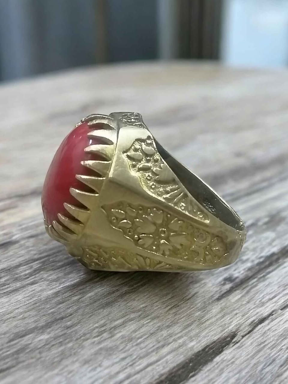 خاتم نحاس متوج بحجر المرجان التونسي الطبيعي الأحمر قياس الخاتم ٢٤ قابل للتصغير والتكبير بغداد, العراق


**إذا كنت صاحب هذا الإعلان وتريد حذفه لأي سبب، رجاءا أرسل رسالة إلى الدعم الفني**