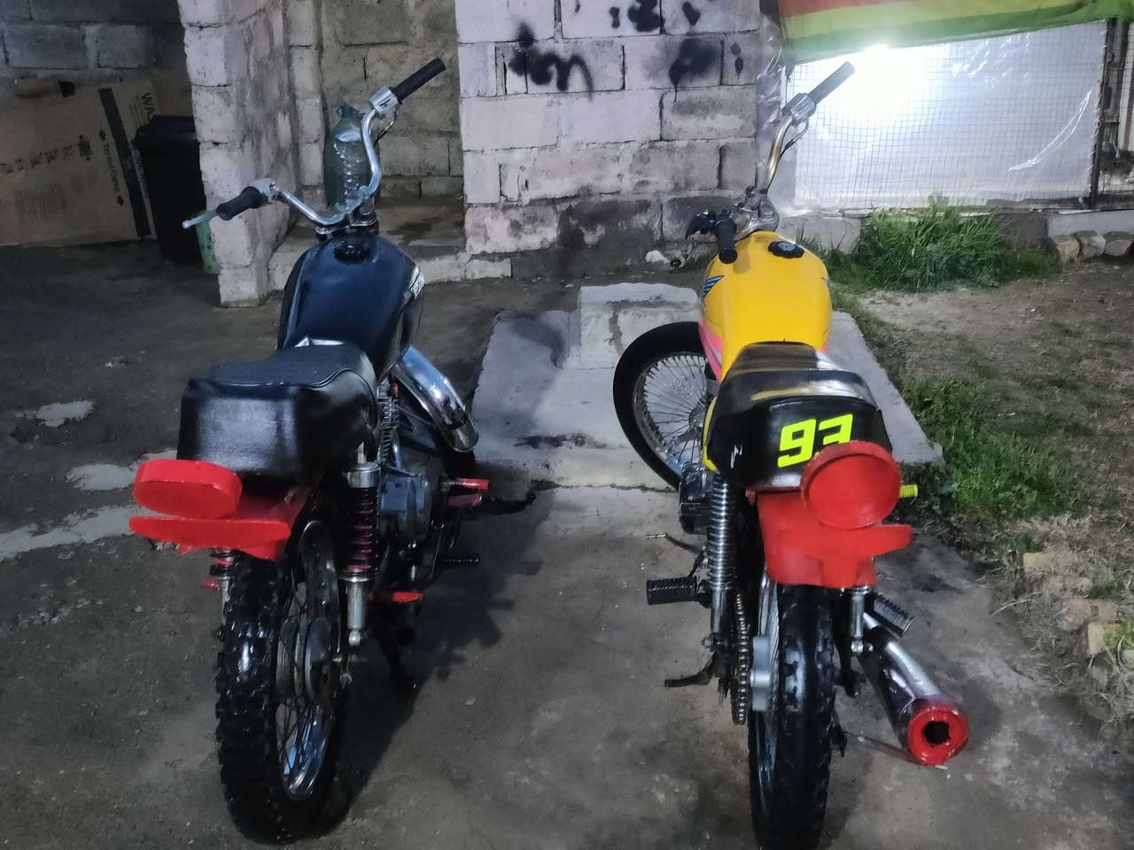 ماطور شرط مكائن جتات زوج رياضي استفسار عن الرقم سعر الواحد 250 بي مجال🏍***********
