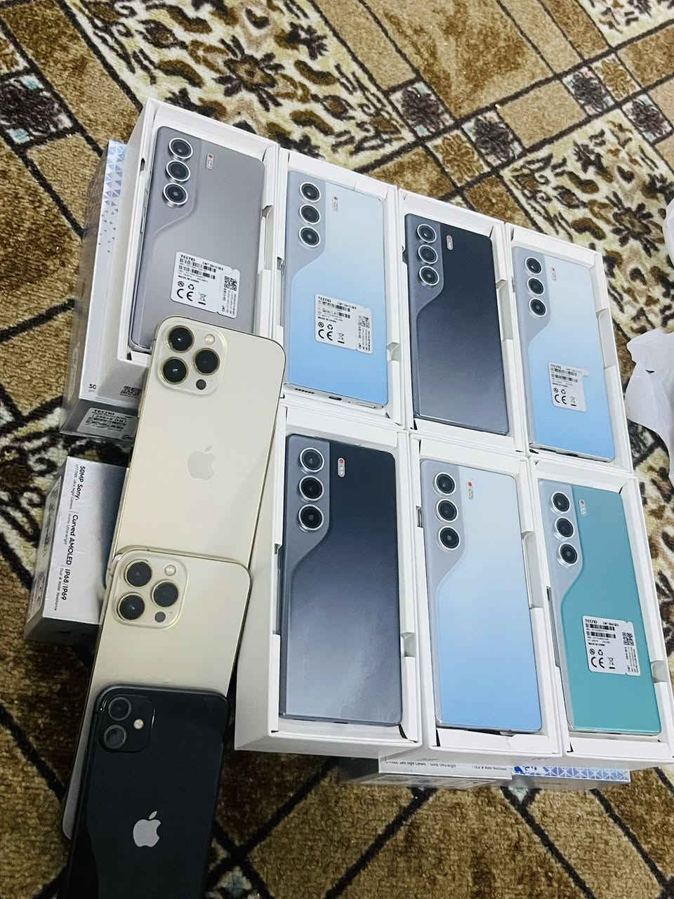 📱 Tecno kamon 40 Pro 5G
سلام علیکم اخوتی 

✅ نظيف جداً – استعمال خفيف

✅ جهاز مفرد وجملە 100%

✅ لم يُستخدم الملحقات کفر ولشاحنه  کله ویە 

✅ شريحتان  2 اتصال

⚙️ المواصفات:

• RAM: 12 + 12 جيجابايت

• ذاكرة: 256 جيجابايت

• بطارية: 5200 مللي أمبير

• نظافة: 97%

 💰 السعر: 0راسلنی 

🚚 توصيل لجميع المحافظات

📞 واتساب: ***********

ایفون.  ١٣ بروماکس. ذهبی. فقط مبدلە شاشە. ١٢٨. بطاریە ٨٧ بلادی فیس ایدی شغال کلشی بی یشتغل 

راسلنی لسعر  

 

ایفون. ١١ عادی کامرتین مکفول کفالە عام. ١٢٨. مامبدل بی ایشی.   سعرە مناسب
