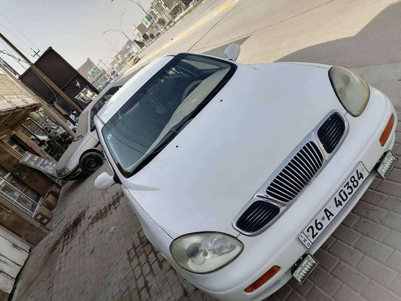 السلام عليكم
دايو لكنزا موديل 2002 للبيع
رقم دولي جديد سنوية لسنة 2026
صبغ احزام للجمالية
كير ومحرك مكفولات شرط
تدفيئة وتبريد شغالات 
الاستفسار الاتصال على هذا الرقم ***********
السعر/ 45 وبيها مجال للشراي 
العنوان سامراء
