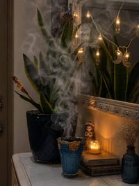 بخور • معطر جو • فحم سريع الاشتعال