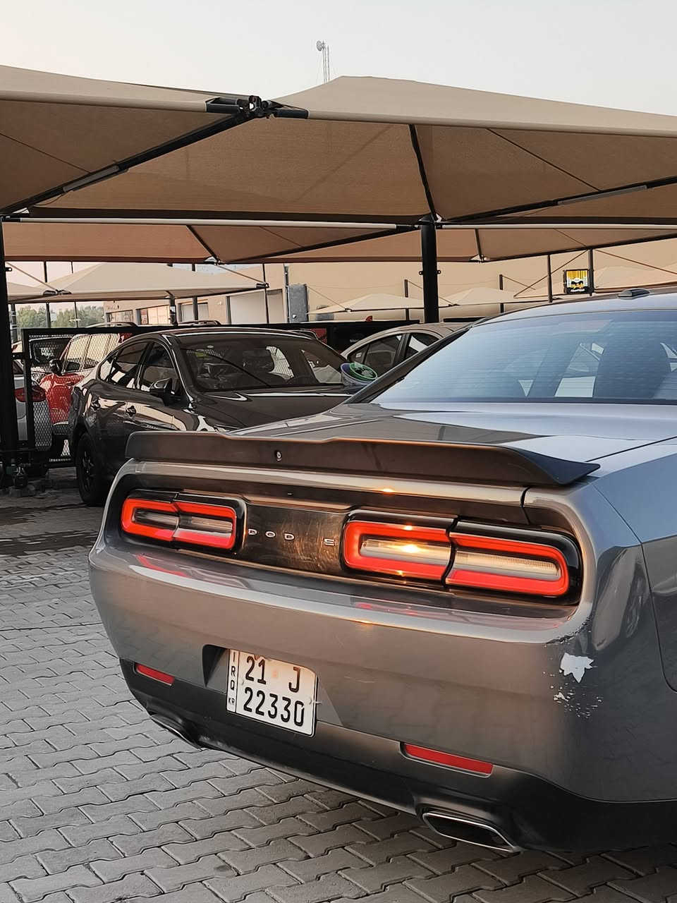 جالنجر 2018 SXT ستة سلندر حادثها جاملغ امامي ب أمريكا بدون ايرباك وبل عراق بيها جاملغ خلفي بدون ايرباك سيارة بيها حالوب خفيف مايبين مكاني كربلاء ب ١٥٥ وبيها مجال للطيبين ***********
