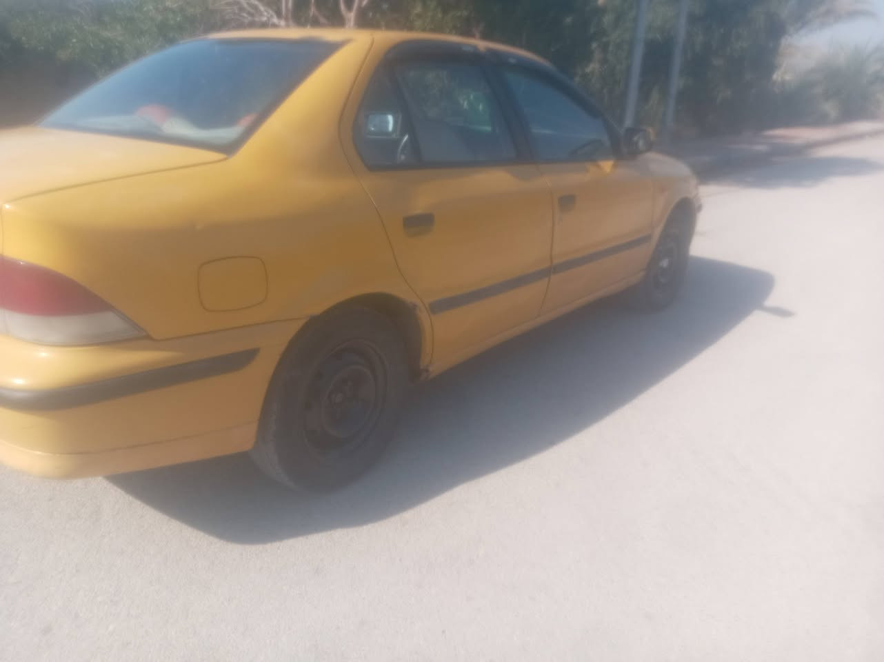 سمند للبيع موديل 11فرنسي مكينه شاده ٤اشهر سياره فول نضيفه تارات جدد اربعه وياله جدد نافضه نفض مال جناي تخبل بسمي رقم جديد ***********
