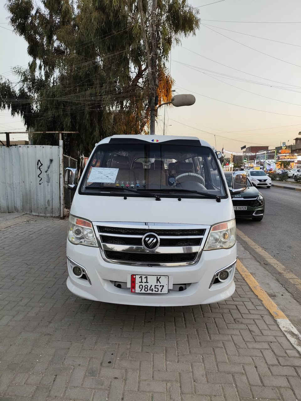 السلام عليكم فتون موديل 17 مكينه وكير واكسل خير من الله تخم تاير تخم ويل  دوشمه عام مصفره هيه ومرور سنويه جديده رقم بغداد انكليزي سعر 100 مكان بغداد البياع حي الرساله اي استفسار ع الرقم ملاحظه خاص ما عندي ***********
