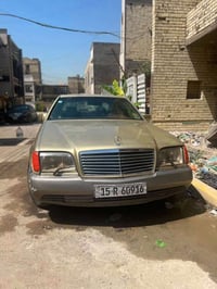سياره مارسدس شبح موديل 1992 سياره 6سلندر مكينه كير حداديه كامله  ماتصر...