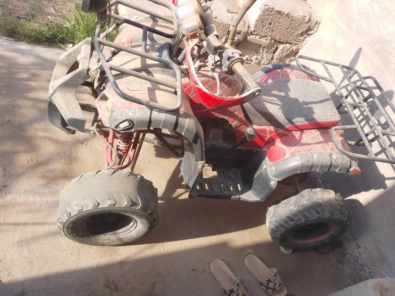 دراجه رباعي زيرو بانزين السعر 800بيه مجال الضلوعيه***********
