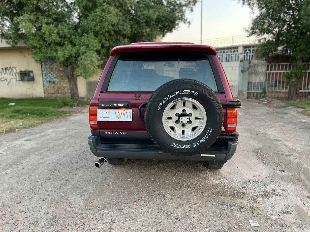 مەکینە 6پستم گێڕعادی دەبڵ اکسل 
پێشو دوای لەسەر شەریکە 
داخل لۆك لەسەر شەریکە بیلادی 
هەموو گێچەکانی ئیشەکات رۆن حماوە کیلۆمتر 
کارەبایی هەمووی مەزببوت 
تەبرید ئیشەکات بەس غازی تیانیە 
تاقم تایە لۆك جەبەلی  پێنج ویل کەپ بیلاد
١٧ساڵ راگیراوە هەموو گیانی لەسەر دەقی شەریکەیە
رەقەم بەغداد بەناوکردن و تحویل بەشەرتە 
جەك ە. ویل ئسپانەی بیلاد شەریکە
دۆسەی بیلادی. شەریکە نوقتە قوپاوی نیە
درعی پێشەوە  ئستیل لۆکە بیلادی. هەدێیە لەگەلی هەلگیراوە 
سعری ٦٨ و مەجاڵێک. ناونیشان بغداد 
١٤٠ هەزار ڕۆشتوە مۆدێل ١٩٩٥  سەیارەکە لەدەعامی بۆ دەعامی بەشەرت  کەفالەتی زەربەو هەموشتێك

1-محرك 6 سلندر كير عادي دبل اكسل بل جيس
2-صدر امامي خلفي بلاد وضع الشركه
3-دواخل جديده بمعنى الكلمه وكلهه بلاد نايلون الشركه
4- رون، وكيلو متر وحماوه ودهن وباتري كيجات كلهه شغاله
5- الكهربائيات من، الدعاميه للدعاميه شغاله
6_ منضومه التبريد كلهه جاهزه بس مابي بروده مابي غاز
7- تخم تاير جبلي + خمسه ويل كب بلادي
8_السياره مخزونه ١٧ سنه ع ايدي كلهه بلاديه 
9- رقم بغداد وتحويل ثاني يوم 
10-جك وويل سبانه الاصليات مال شركه 
11- دوسات بلاديه مابيهن قطره زنجار ودرع امامي سل ستيل الأصلي موجود ضامه هديه ويه السياره
السعر 68 وبيهه مجال  عنواني بغداد ***********
السلام عليكم سورف ماشيه ١٤٠ حقيقيتويوتا هايلوكس سورف  موديل,95 السياره بلاديه من الدعاميه للدعاميه كفاله عامه ضربه دعمه صبغ كلهه بلاد
