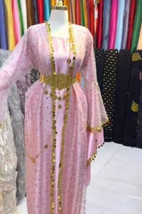 زي كردي • فري سايز • فستقي وردي زيتوني