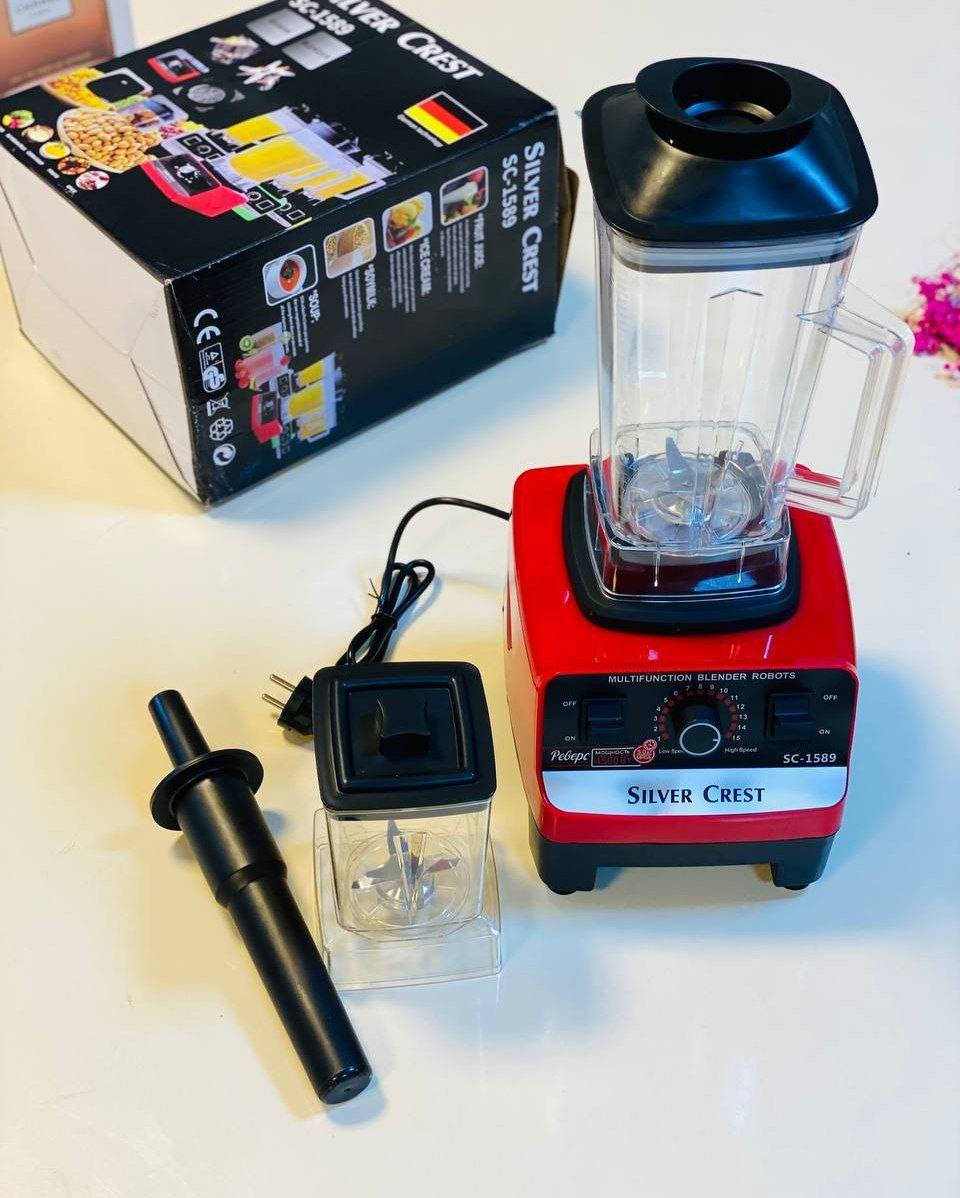 🌙🔥 عرض رمضان القوي على خلاط سيلفر كريست الألماني 🔥🌙

خلاط Silver Crest ويا مطحنة أصلية 🇩🇪✨  
كان السعر 40الف 
💥 هسه عرض رمضان بس 34الف فقط 💥

يعني قوة + جودة + توفير 😍

🍹 يخلط العصائر بكل سهولة  
🥜 يطحن المكسرات والقهوة والتوابل  
⚡ محرك قوي وسريع  
🧼 سهل التنظيف والاستخدام  
👌 مناسب لكل مطبخ وكل بيت
خلي سفرتج برمضان جاهزة بألذ العصائر والشغلات الطيبة 🥤🌙

رمضان أحلى ويا تجهيزات جديدة لمطبخج 🤍


**إذا كنت صاحب هذا الإعلان وتريد حذفه لأي سبب، رجاءا أرسل رسالة إلى الدعم الفني**