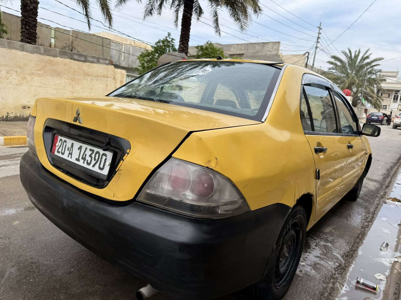 السلام عليكم

الي يدور تكسي وسعره مناسب هاي تفيده نضيفه ومال شغل 

للبيع متسوبيشي لانسر موديل 
2008 رقم بغداد  هيئة مصفره خطه جوال

محرك1600 كير عادي بلاد جاهزه بدون ضرر لا لغد لا شاصي لا ايرباك

دواخله نضيفه 

 تدفئه كله شغال  

سعر 53بيها مجال للشراي  

مكان سياره ديالى بعقوبه كنعان  

الاستفسار اتصال***********
