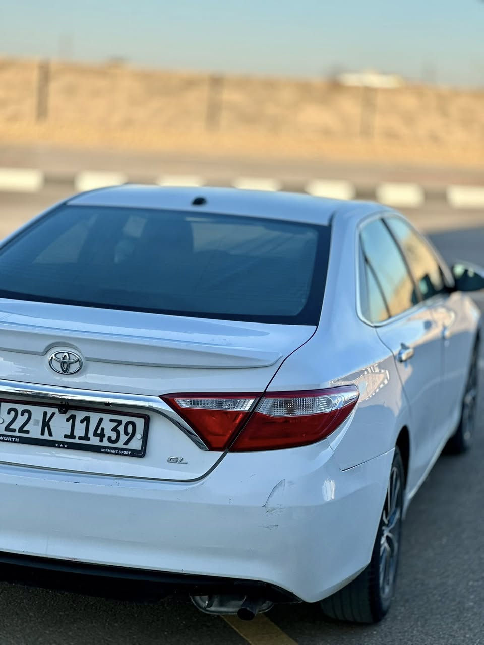 السلام عليكم
.كامري للبيع
.موديل 2016
.خليجي
.مواصفات GL
.محرك 4 سلندر
.قطعتين تبريد
.تخم تايرات جديد
.رقم اربيل 
.صور ضرر مرفقة بل منشور
.بية بداية تنقيص
.مكان السيارة الانبار حديثة
.السعر (138)
.للأستفسار الاتصال على رقم
.***********
