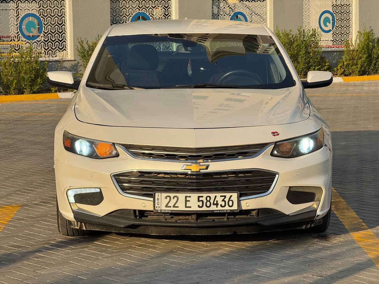 سلام عليكم ماليبو 2017جاهزه من كلشي مرواس بدون حادث فقط صبغ باب السايق مرارس او بيع مكاني حي جهاد السعر 100 وبيها مجال رقمي ***********وتساب موجود
