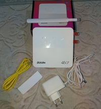 راوتر من شركة زين تعاون مع شركة هواوي السعر 45  جديد مبين من الصق مالت...