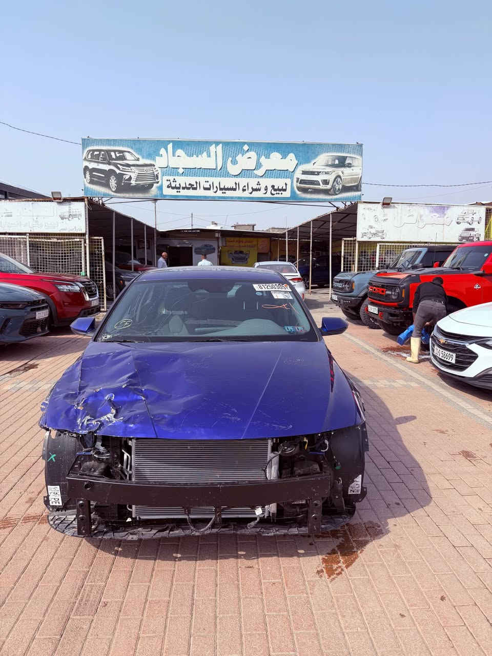 سلام عليكم النتره امريكي على حادثه مديل 2024 مدفوع كمرك وضريبه باقي تصليح ورقم عوزه دعاميه ولا يتات فقط مكان السياره بغداد السعر 125 $$ قفل 
*********** ما متواجد على الفيس واساب بغداد, العراق
