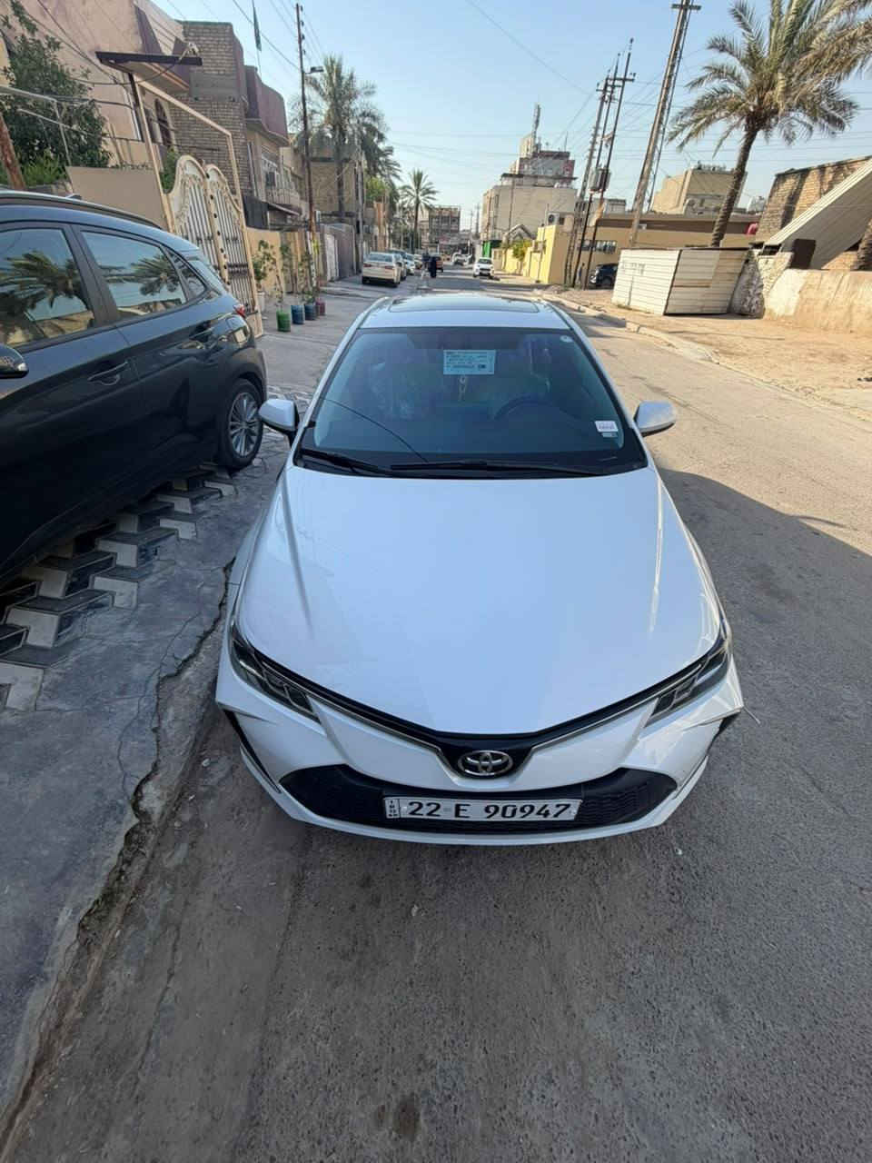 تويوتا كورلا ساز 2024 وكالة للبيع
رقم اربيل تحويل او وكالة 

السيارة مكفولة كفالة عامة من الضربة والصبغ عدا تكحيل بسيط بالبنيد موضح بالصور 

المواصفات 

فتحة 

بصمة 

شاشة ديجتال 

حساس امامي خلفي 

صندوك بصمة 

السيارة جديدة جدا 

السعر 18500$ قابل للتفاوض 

للاستفسار 

***********

***********
