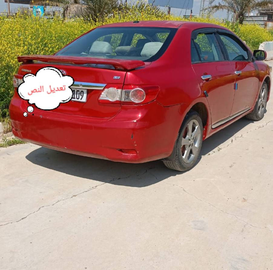 ‏سلام عليكم كورلا موديل 2011 وارد امريكي بيها 4 قطع صبغ وبيها جراد قمار شويه كير مكينه 18 مكفولات تخم تاير  تبريد  كابون بنزين رقم اربيل شرط تحويل او وكالة مكان سياره سهل نينوى *********** سعر 112
