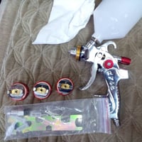 مسدس صبغ سيارات • كمبريسر • نوزلات اضافية