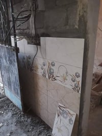 خلفة سيراميك • تركيب جداري و ارضي • كربلاء