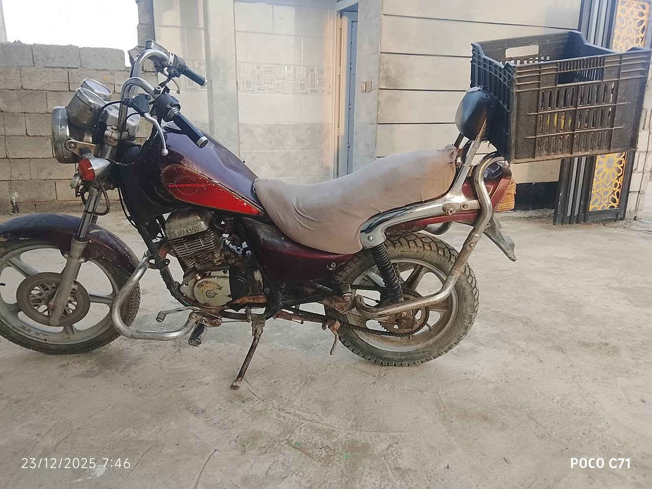 السلام عليكم هذا الموطور الهارلي للبيع السعر 450 وبيه مجال للاستفسار الاتصال على الرقم ***********
