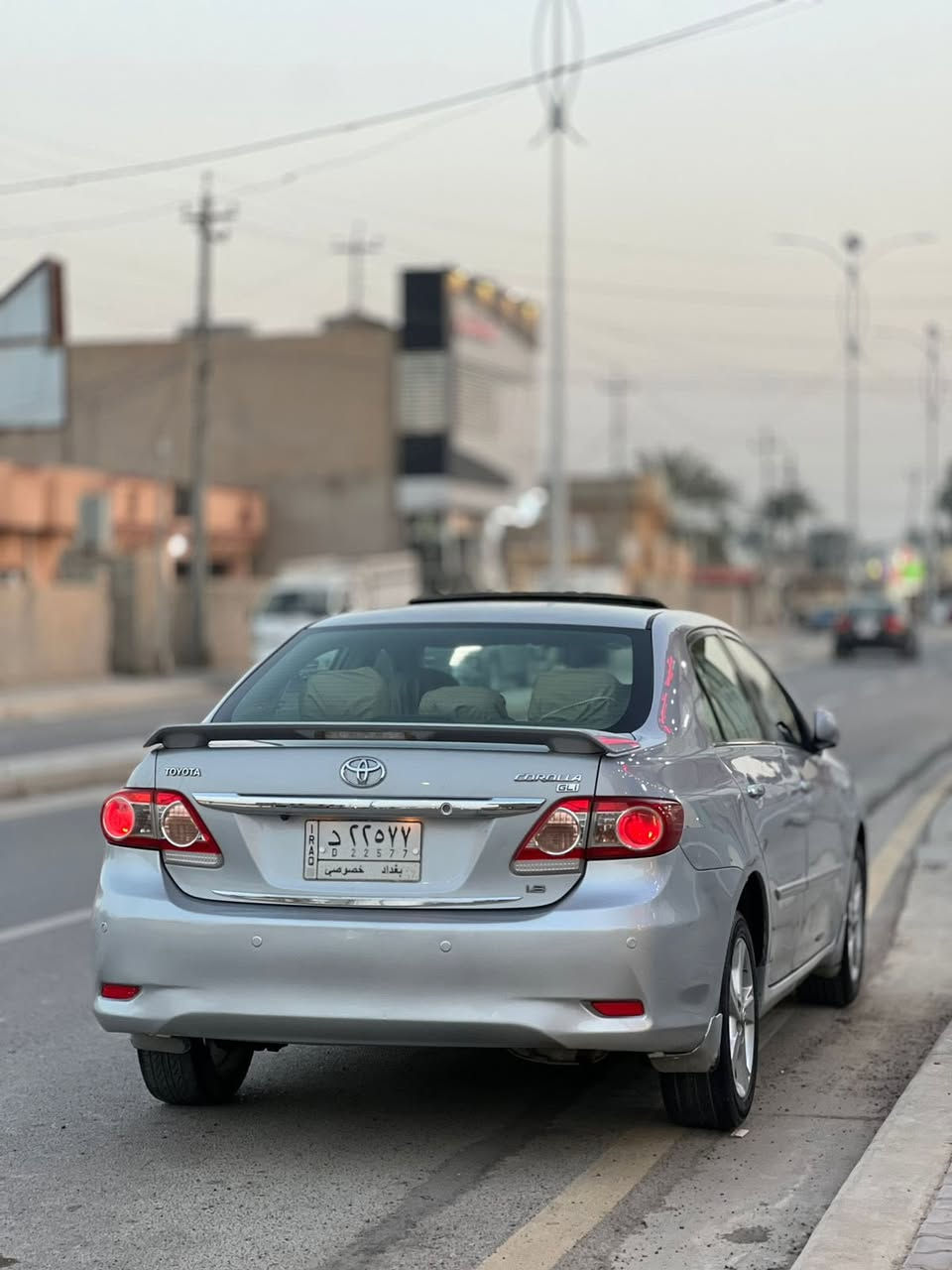 السلام عليكم للبيع!
تيوتا كورلا 2012 فول مواصفات بريم خليجي ماشيه260الف
حساس خلفي مري شفط فتحه تبريد وتحكمات بيانو شاشه بلادي 
كير محرك شرط 
صدر شرط 
تبريد تدفئه شرط
داخل السياره نضيف 
تخم تاير جديد
السياره مابيه نقص برغي
السياره بيه مكانات صبغ مثل ماموضح ب الصور
والسونار مرفق مع المنشور
السعر 140 وبيه مجال 
العنوان صلاح الدين الضلوعيه
للاستفسار الاتصال ع رقم
***********
***********
